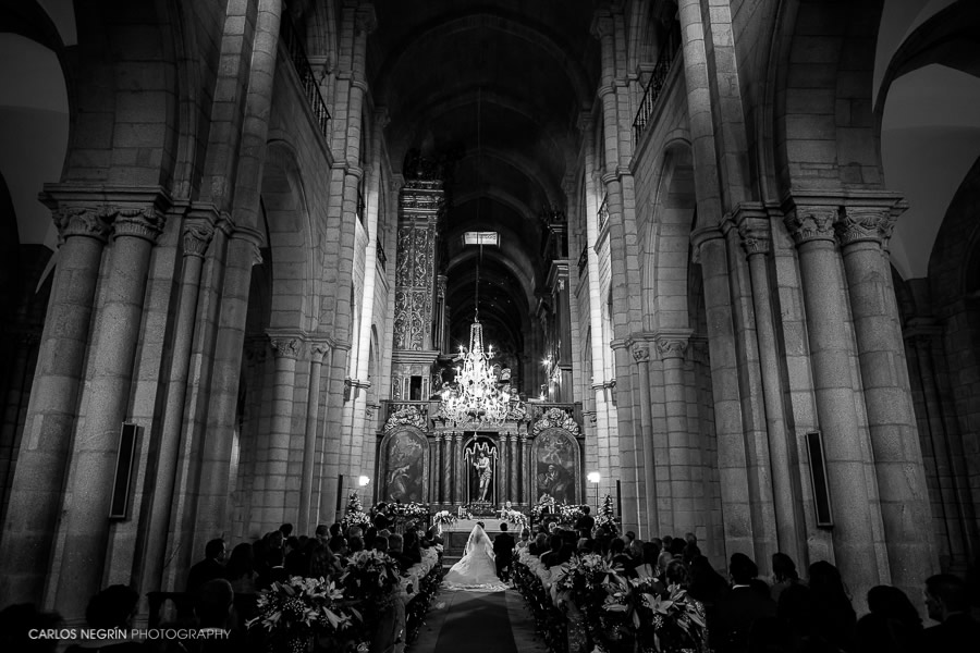 Bodas en la Catedral de Santa María de Lugo, fotógrafo de bodas, Carlos Negrín Photography, J+C